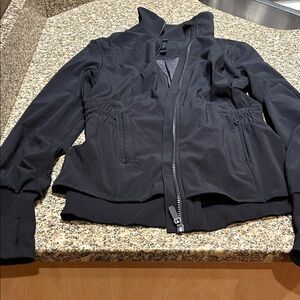 lululemon athletica Black Bomber Jacket